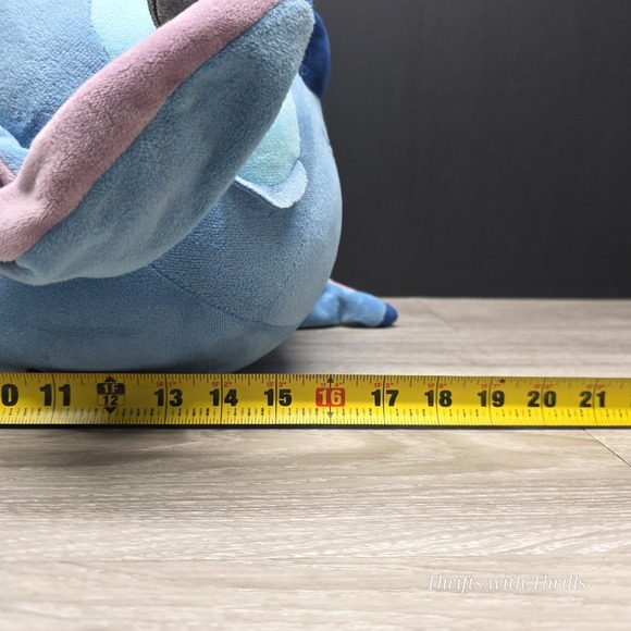 Disney 20" Lilo & Stitch  Plush - Bending Ears - Stitch With Hand Out By Gemmy - Picture 16 of 16